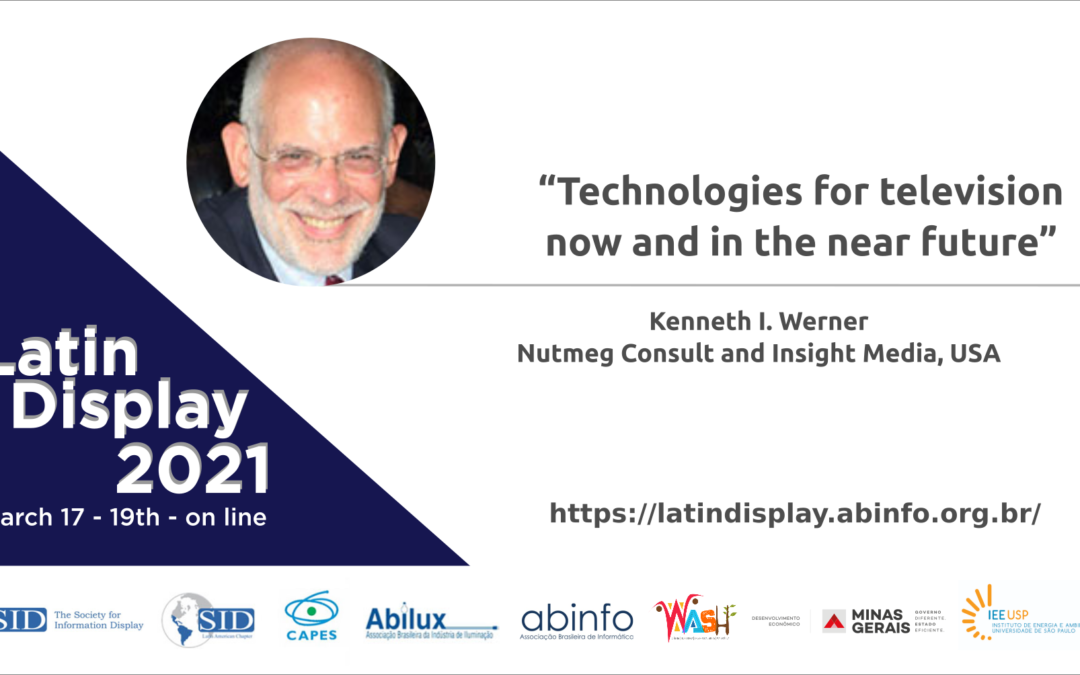 “Technologies for television now and in the near future”
